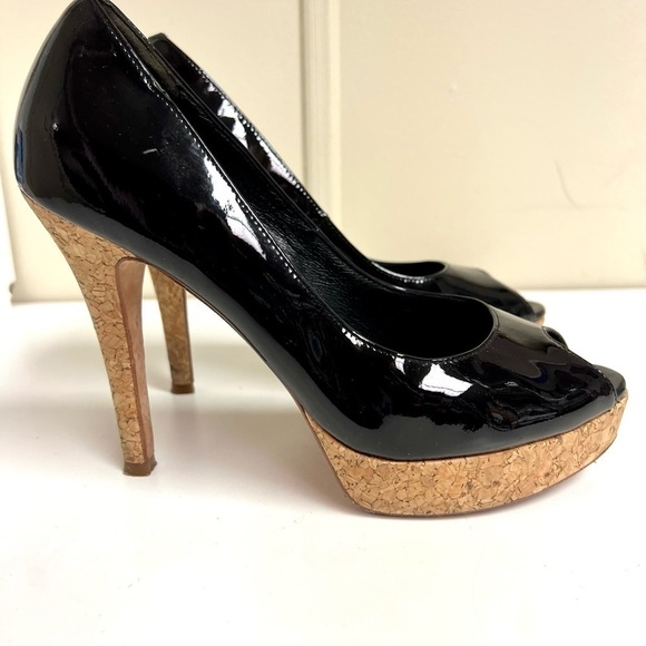 Cole Haan Women's Mariela Air OT Pumps shiny black womens size 8.5 - Picture 2 of 10